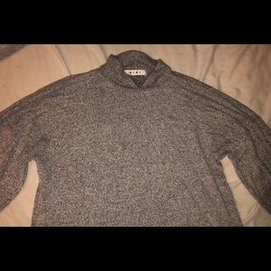Women’s Grey Super Soft Turtle Neck